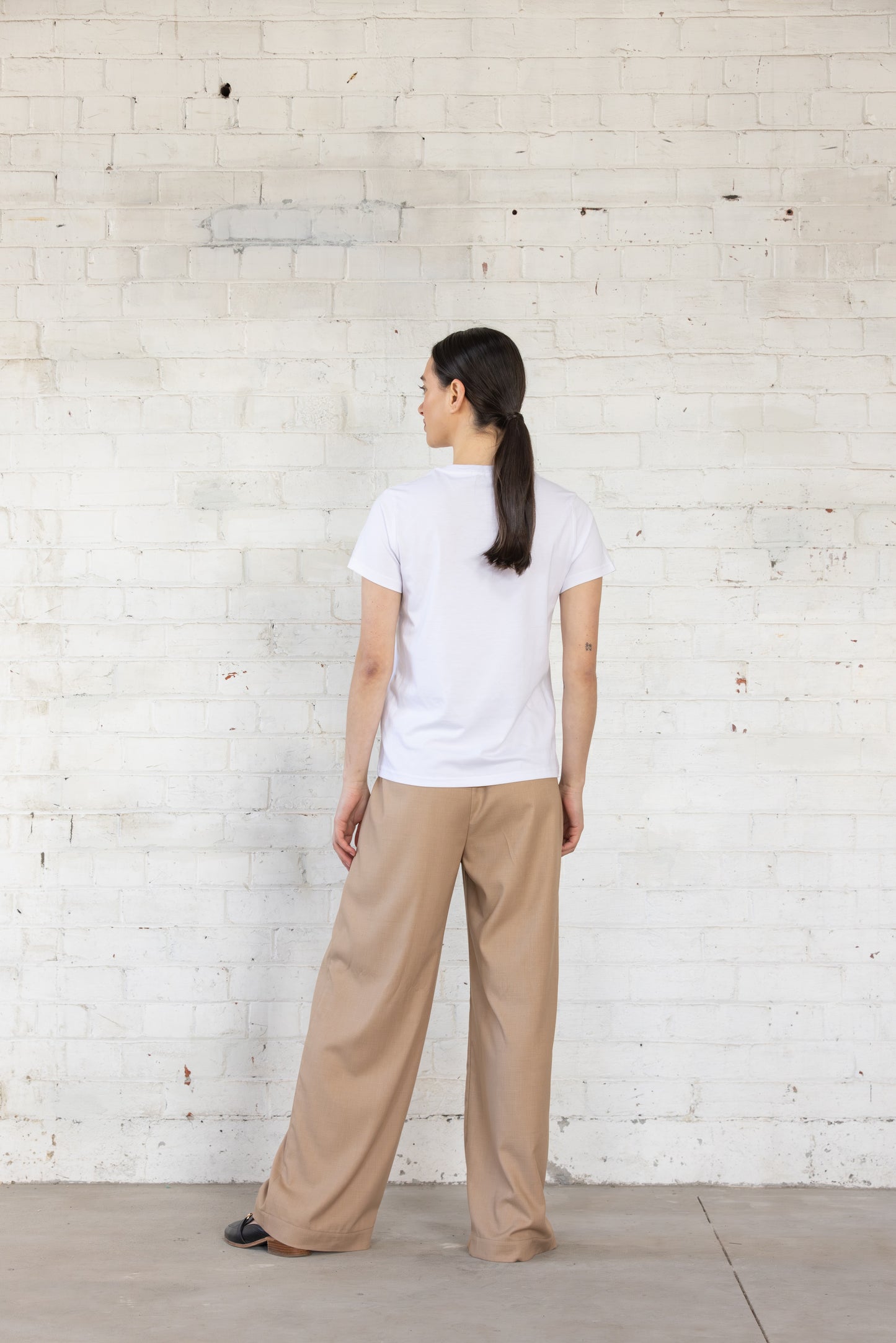 Gambler T-Shirt | White with Black Print