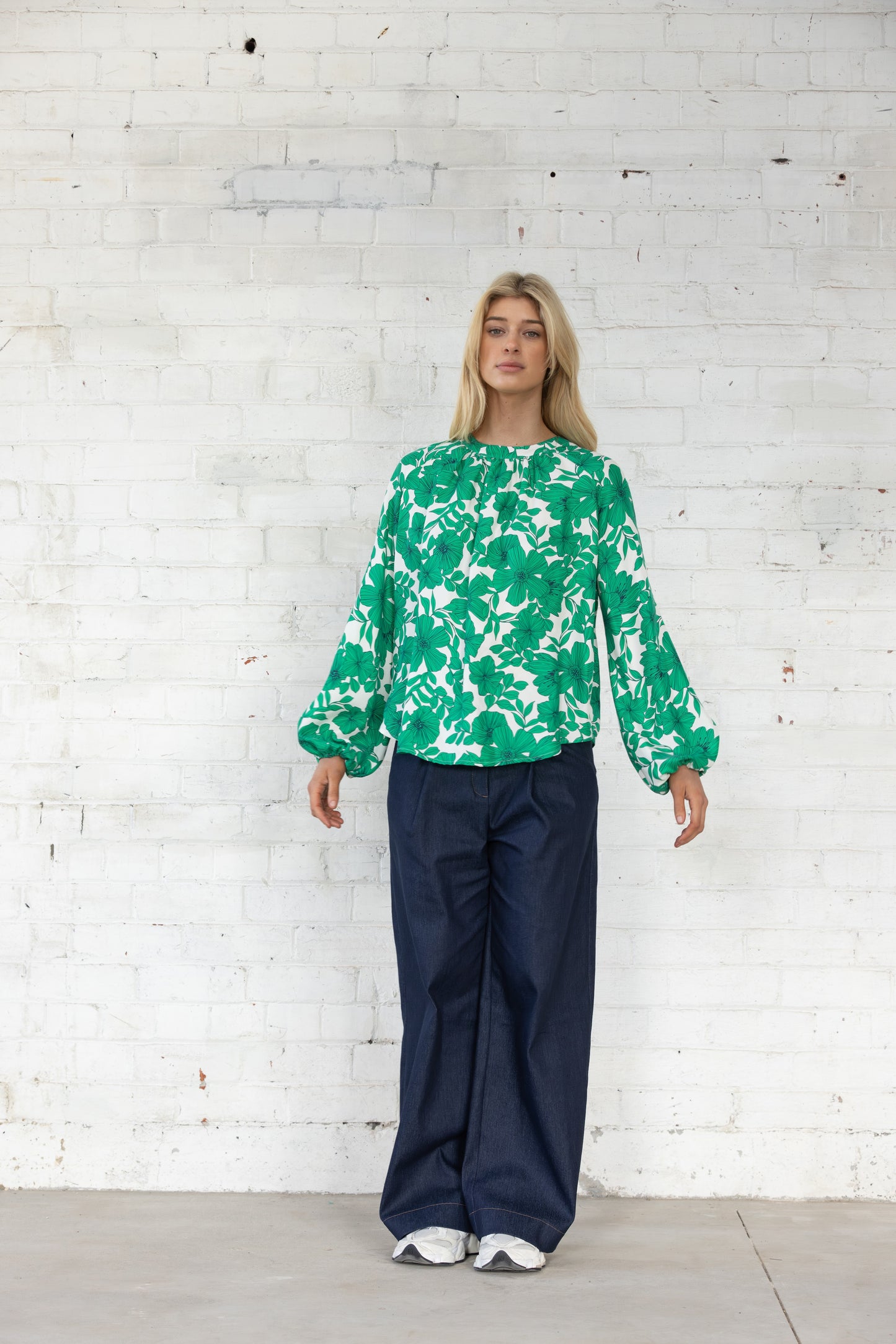 Betty Top | Garden of Eden Print