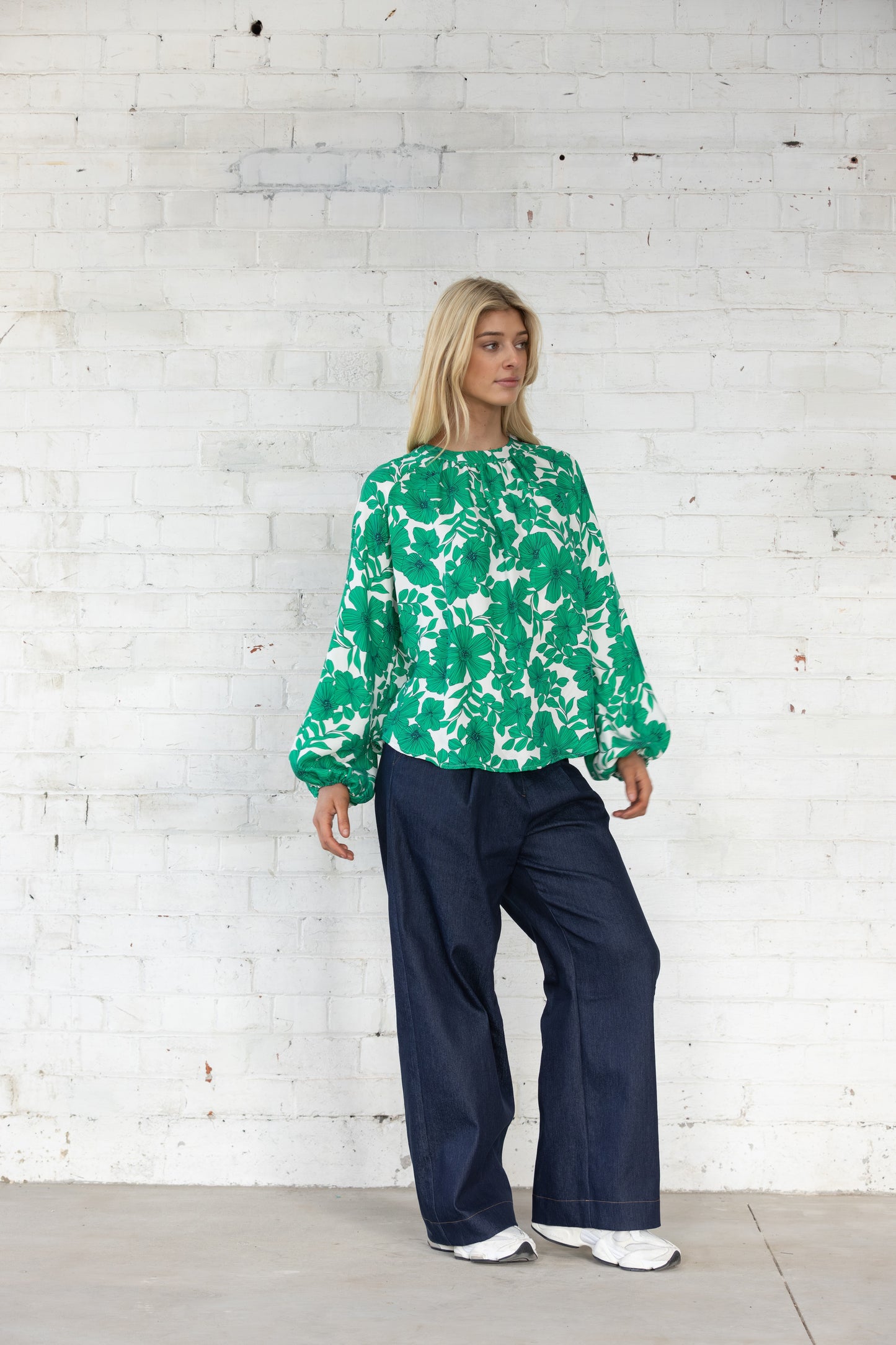 Betty Top | Garden of Eden Print