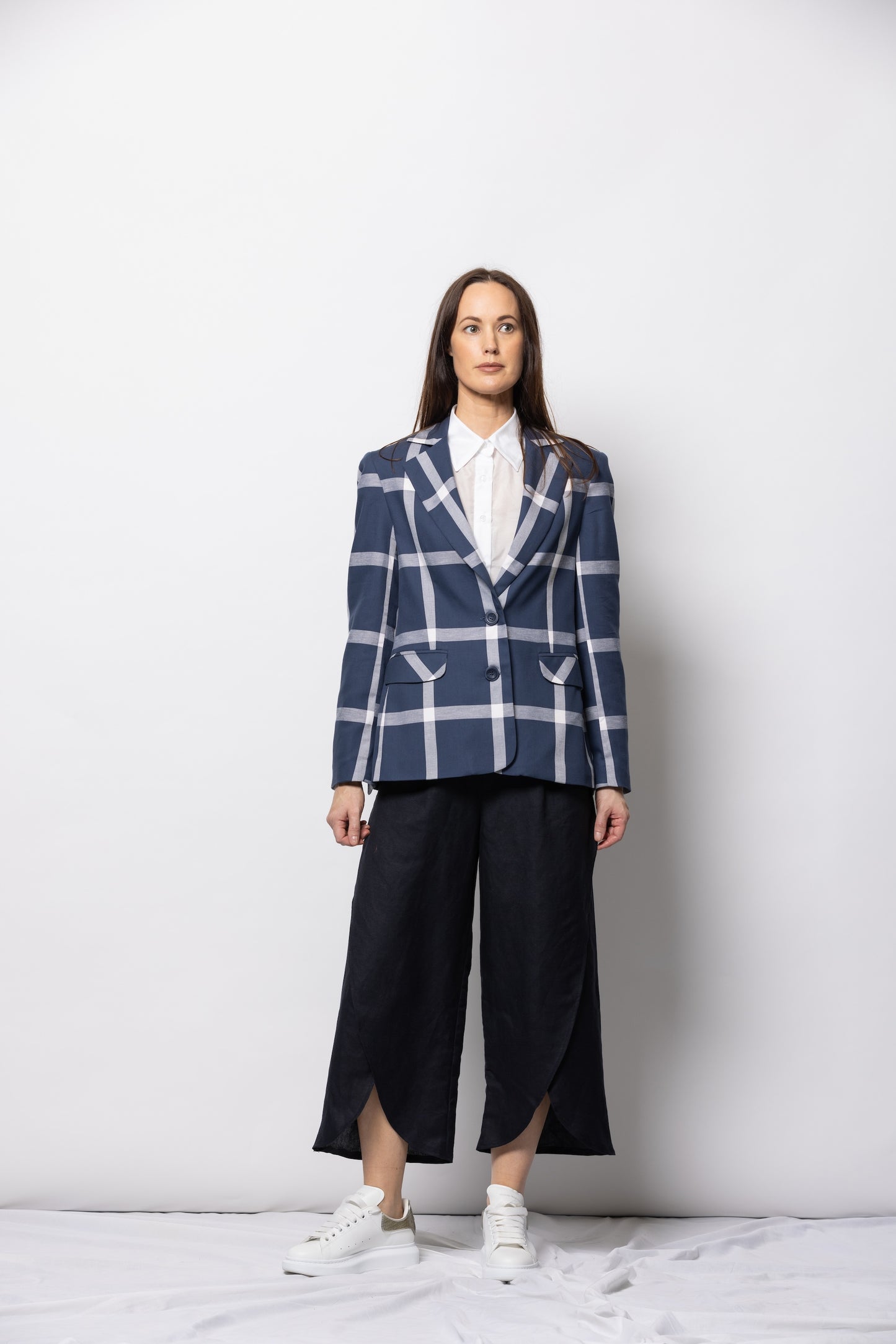 Status Blazer | Navy Check